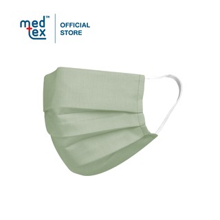 Medtex รุ่น M3 หน้ากากผ้ามัสลิน 3 ชั้น สีเปปเปอร์มินท์