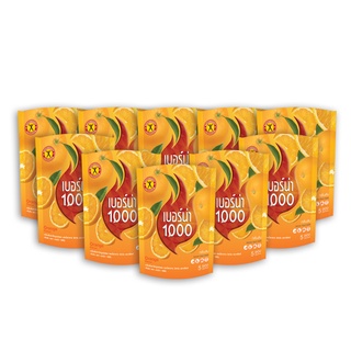 NatureGift Berna 1000 (Orange Flavour)  1 ชุด มี 10 ถุง (ถุงละ 5 ซอง) เนเจอร์กิฟ เบอร์น่า 1000 (กลิ่นส้ม)