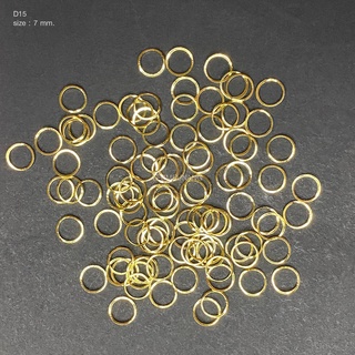 D15 ห่วงกลม 7 mm. /100 ชิ้น