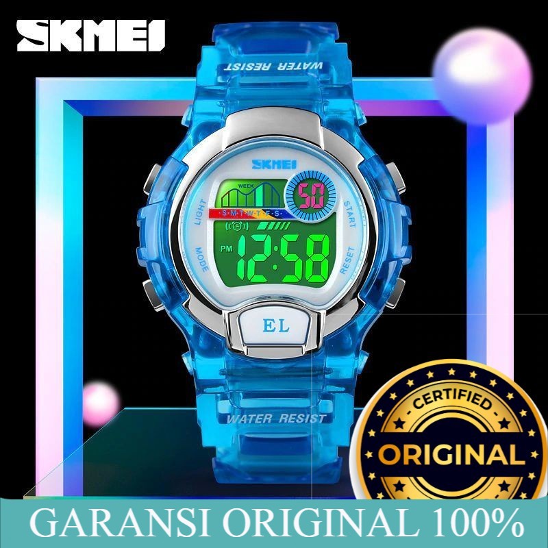 Original SKMEI 1450 Children& 39;s Watch Digital Rubber Children& 39;s Watch