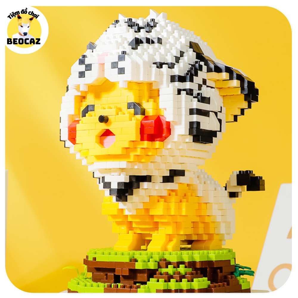 น่ารัก Pokemon ปริศนา Pikachu รุ่นปลอมตัว Tiger Lucky God Fortune ของเล่น Store Beocaz ตกแต่งของขวัญ