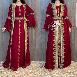 เสื้อคลุม หรูหรา สไตล์โมเดิร์น ไซซ์ L สําหรับงานปาร์ตี้ Eid 2022