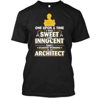 คอลูกเรือเสื้อยืด พิมพ์ลาย A Time Sweet Innocent An Architect สําหรับผู้ชายS-5XL