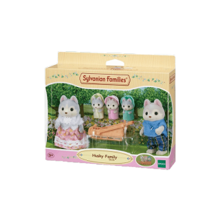 Sylvanian Families Husky Family / ซิลวาเนียน แฟมิลี่ ครอบครัวฮัสกี้