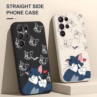 เคสโทรศัพท์มือถือแบบนิ่ม ลายการ์ตูน Tom &amp; Jerry น่ารัก สําหรับ OPPO A12 F1S A5S A32 A33 A39 A52 A3 A3S A57 A59 A59S A72 A92 A11K #H244