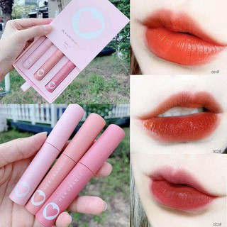 ยกเซต3ชิ้น Her Orange lip gloss kit ลิปกลอส สูตรกันน้ำ