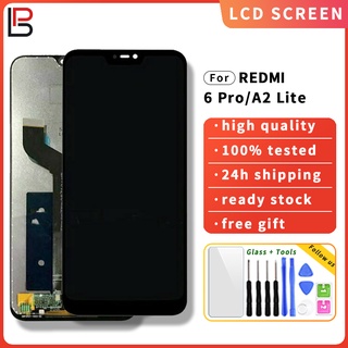 อะไหล่หน้าจอสัมผัส Lcd แบบเปลี่ยน สําหรับ Xiaomi Redmi 6 Pro A2 Lite