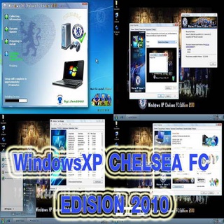 แผ่นโปรแกรมคอมพิวเตอร์ PC WindowsXP CHELSEA FC EDISION 2010 ( 1 CD )