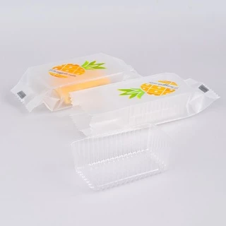 ถุงบรรจุภัณฑ์บิสกิต 100pcs ถุงขนม DIY บรรจุภัณฑ์ขนม Large ขนมทำมือ พาย ถุงและถาด mini ถุงอาหารห่อของขวัญ