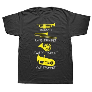 [COD]เสื้อยืดแขนสั้น พิมพ์ลายกราฟฟิคนักเตะทรัมเป็ต Marching Jazz Band สไตล์สตรีท เหมาะกับของขวัญวันเกิด แฟชั่นฤดูร้อนS-5