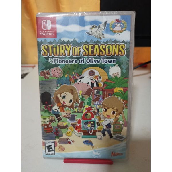 แผ่นเกม Story of Seasons Pioneers of Olive Town มือ 1/มือสอง เครื่อง Nintendo Switch