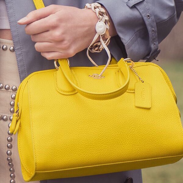 #coach COACH 33735 MINI NOLITA SATCHEL IN LEATHER