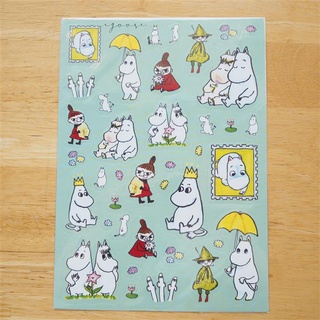 สติกเกอร์ไดคัทลาย moomin