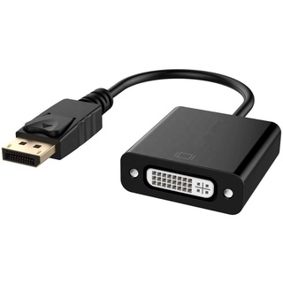 DP to DVI อะแดปเตอร์ DisplayPort to DVI Cable Converter Male to Female