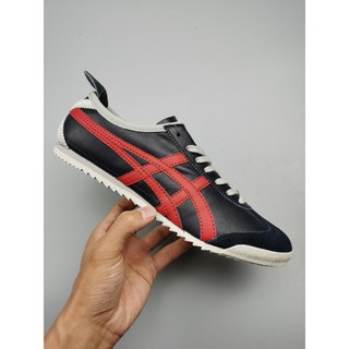 รองเท้า Onitsuka Tiger NIPPON MADE โอนิซึกะ สีแดงดำ รองเท้าผ้าใบ