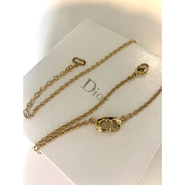 สร้อย Dior vintage necklace ของแท้ (like new)