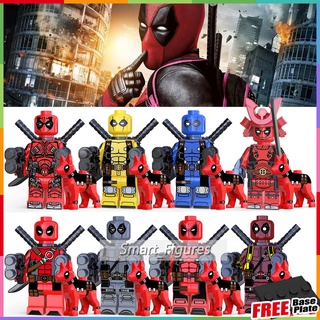 Deadpool Minifigures Building Blocks Marvel Super Heroes ของเล่นเด็กของขวัญคอลเลกชัน Minifigures KT1030