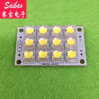 ((จํานวนมาก และราคาดี) (สีขาว) บอร์ดไฟ LED 5V สว่างมาก สําหรับตลาดกลางคืน Piranha