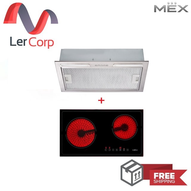 (MEX) ชุดเช็ทเครื่องดูดควัน รุ่น SP541 มาพร้อมกับ เตาไฟฟ้า MEX รุ่น HVH632N