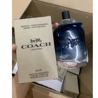 COACH BLUE EDT for men 100ml กล่องเทสเตอร์(เช็คสต้อคทางแชทก่อนทำรายการนะคะ)