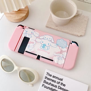 เคส Nintendo Switch case นิ่ม Cinnamoroll ให้ออกไป ฟิล์มกันรอยหน้าจอ สามารถเสียบลง DOCKING ได้ทันที โดยไม่ต้องแกะออก