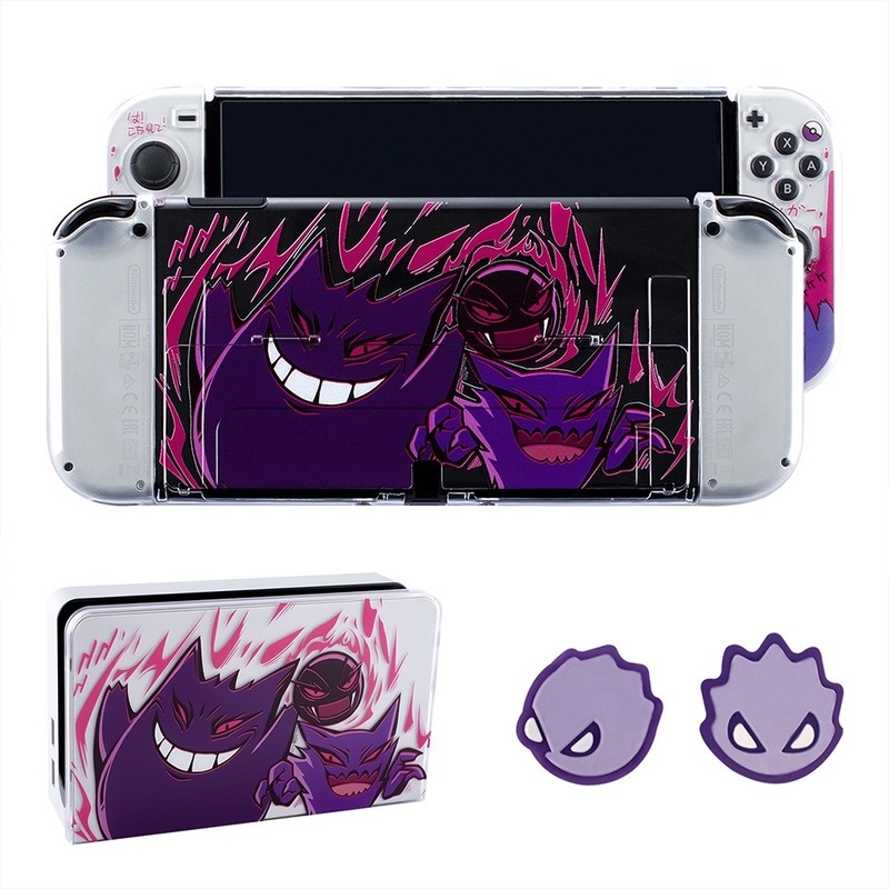 กระเป๋าเคสใส่การ์ดเกมคอนโซล ลายโปเกม่อน สําหรับ Nintendo Switch Oled
