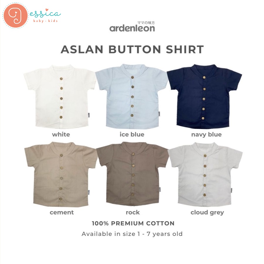 เสื้อกระดุม Ardenleon Aslan (เสื้อเด็ก)