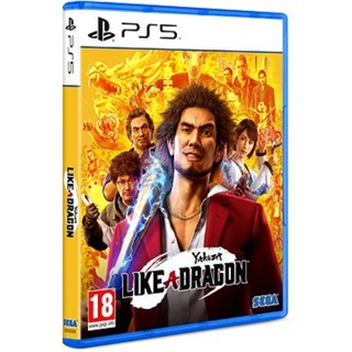 Playstation PS5 : YAKUZA LIKE A DRAGON โซน ฮ่องกง แผ่นเกม PS5