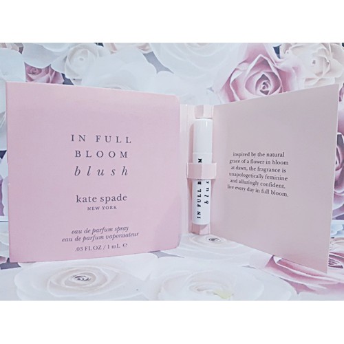 Kate Spade In Full Bloom Blush EDP. 1ml. แท้ค่ะ