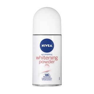 NIVEA ไวท์เทนนิ่ง พาวเดอร์ โรลออน 50 มล.