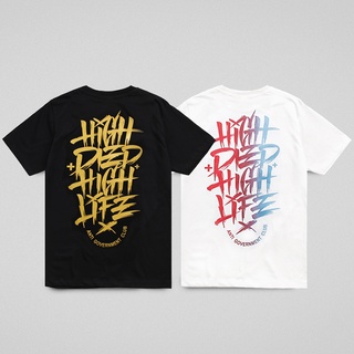 Just Say Bad ® เสื้อยืด รุ่น High สีดำ ขาว เสื้อยืดผู้ชาย แขนสั้น M L XL 2XL