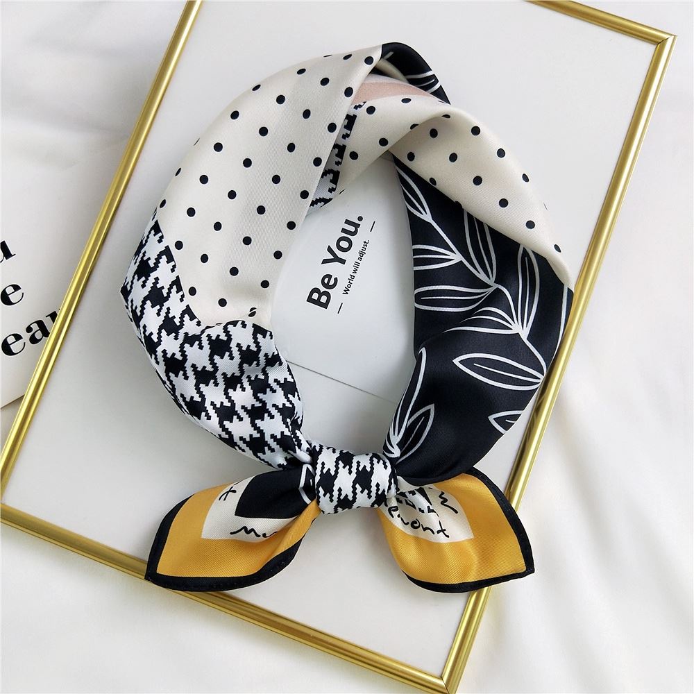 Long Narrow scarf Fashion silk neckerchief used as twilly scarf Hair