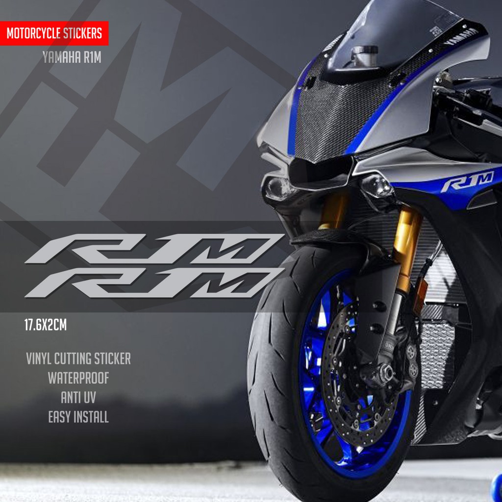 สติ๊กเกอร์โลโก้ Yamaha R1M