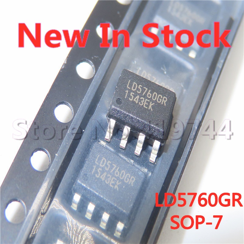 LD5760AGR SOP-7 LD5760GR 5 ชิ้น/ล็อตชิปแสง n IC ta