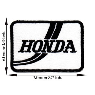 ตัดรีด ตัวรีดติดเสื้อ อาร์มปัก ติดเสื้อปัก ปักเสื้อ DIYลาย HONDA14