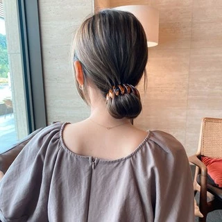 Head Ball Head Lazy Hair รังนกมัดผม เก็บผมแน่น จัดแต่งได้หลายทรง ยางรัดผม กิ๊ฟติดผม ที่รัดผม