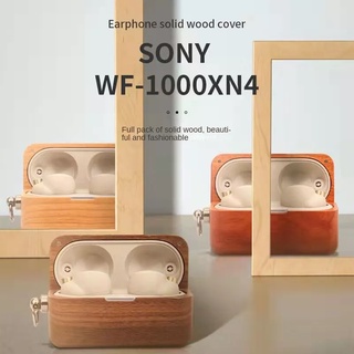 เคสหูฟังบลูทูธไร้สาย แบบไม้ สําหรับ Sony wf1000xm4 wf-1000xm4