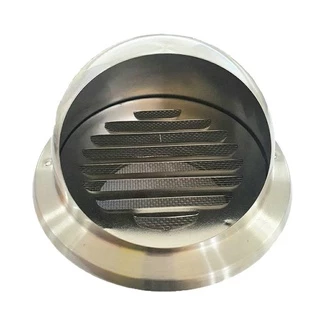 MEX FCR100X (4 นิ้ว) ฝาครอบช่องระบายอากาศขนาด 100 มม. สเตนเลส สตีล AISI 304