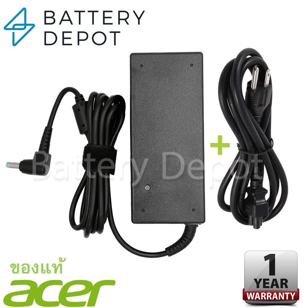 Acer Adapter ของแท้ Aspire E15 E5-572 / Aspire E17 E5-752G / Aspire E E5-491G  E5-771G E5-772G 90W 5.5 สายชาร์จ Acer