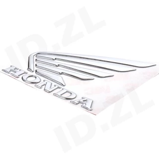 สําหรับ Honda Wings 3M 3D สติกเกอร์สัญลักษณ์ยางนุ่ม | สติ๊กเกอร์ติดมอเตอร์ไซค์ซ้ายและขวา