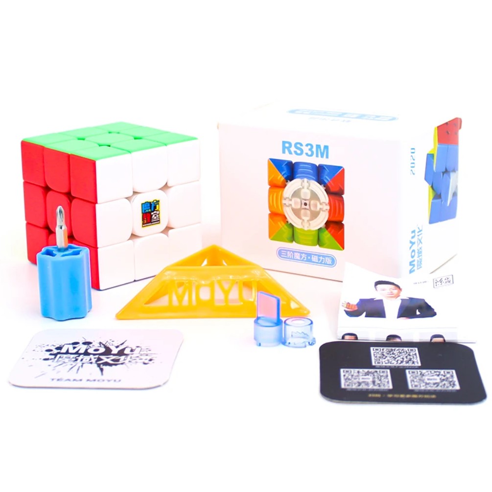 Rubik 3x3 MFJS RS3M / MF3RS3 M 3x3x3 2020 เวอร์ชันพร้อมแม่เหล็ก