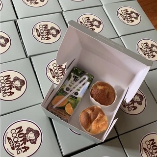 กล่อง Snack box กล่องจัดเบรค ไม่มีหน้าต่าง สีพลาสเทล ราคาส่ง ฟู้ดเกรด