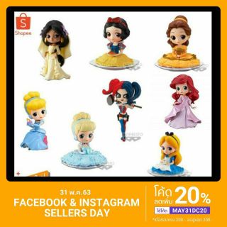 โมเดล Banpresto Qposket Disney Characters [JP] โมเดลฟิกเกอร์ของเเท้100%เกรดพรีเมียมญี่ปุ่น