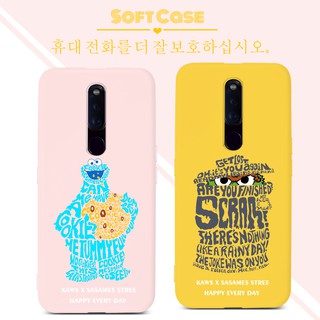 เคสมือถือสำหรับ OPPO A31 A92 A12 A37 A91 A9 A5 2020 Reno 2F 3 4 Pro F11 Pro A3S F7 F9 F1S R17 Pro A7 2018 A57 A59 A59S A39 A72 A12E A5S A52 A8 A83 F15 Realme C3 5 5S 6 6i 5i X2 Pro C1 Reno ACE 2Z Case เซซามีสตรีท Phone Soft TPU Cases