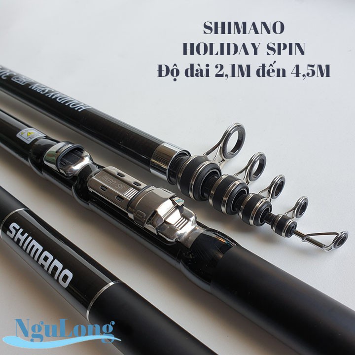 คันเบ็ด Shimano Holiday Spin Green