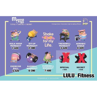 ❣️พร้อมส่ง...แบบตัวแยก❣️Lulu The Fitness Club