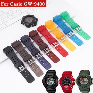 Yifilm สายนาฬิกาข้อมือยาง ทนทาน กันน้ํา กันเหงื่อ คุณภาพสูง สําหรับ Casio GW-9400 GW9400 GW 9400 Cat Man Series