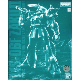 Bandai Gundam MG 1/100 ZAKU II DOZLE ZABI USE รุ่นประกอบ ของเล่นโมเดล