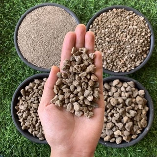 หินภูเขาไฟ 500กรัม 000,00,01,02,1-2 วัสดุปลูกผสมดิน เพิ่มความโปร่งให้ดิน หินภูเขาไฟ พัมมิส