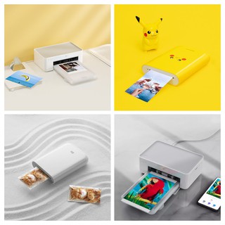 เครื่องปริ้นรูปภาพแบบพกพา Xiaomi Mijia Pocket Photo Printer 6" HD Color Pic เครื่องปริ้นพกพา เครื่องพิมพ์ภาพถ่าย Pikachu